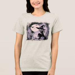 Halloween Witch Illustration T Shirt