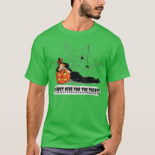 Halloween Witch Jack-O-Lantern, jag är här för T Shirt