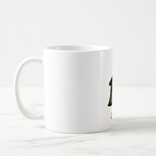 Halloween Witch Kaffemugg (Vänster)
