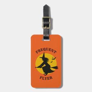 Halloween Witch Luggage Tag Bagagebricka
