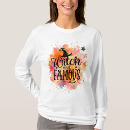 Halloween Witch och Berömd T Shirt