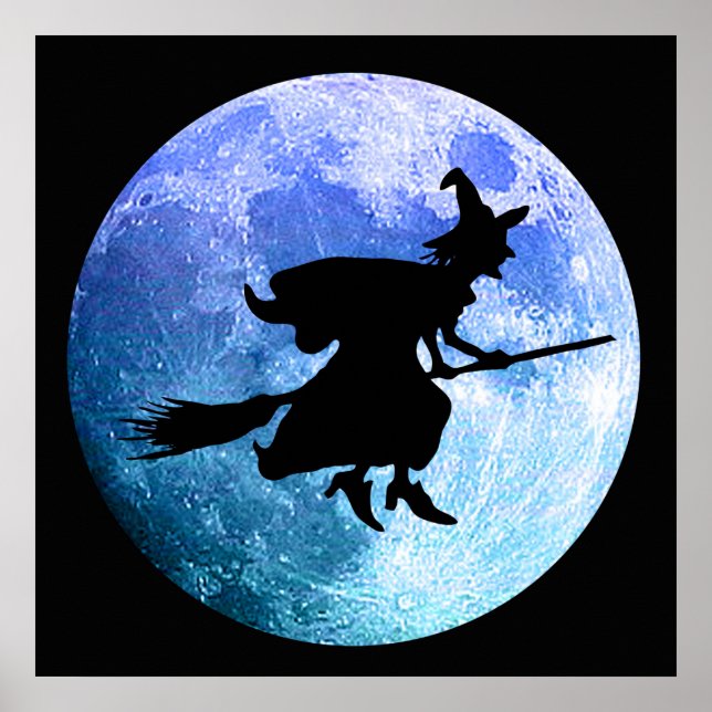 Halloween Witch Poster (Framsidan)