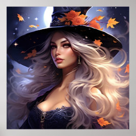 Halloween Witch Poster
