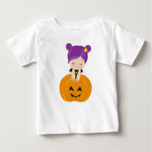 Halloween, Witch, Pumpkin, Boo, Bus eller godis T Shirt