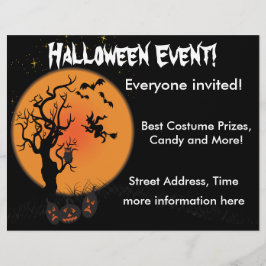 Halloween Witch Reklamblad