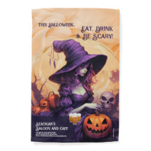 Halloween Witch Restaurant Cafe Garden Yard-tecken