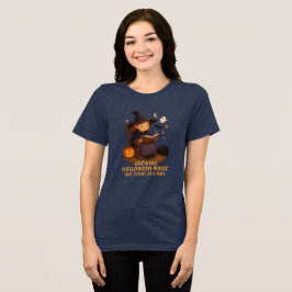 Halloween Witch Storybook T-Shirt Spooky Family