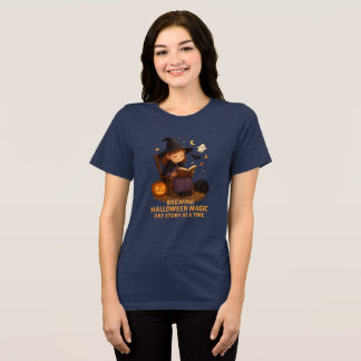 Halloween Witch Storybook T-Shirt Spooky Family