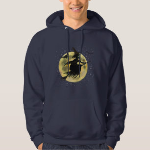 Halloween Witch Sweatshirt Med Luva