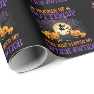 Halloween Witch Switch Buckle Up Butterpe Presentpapper