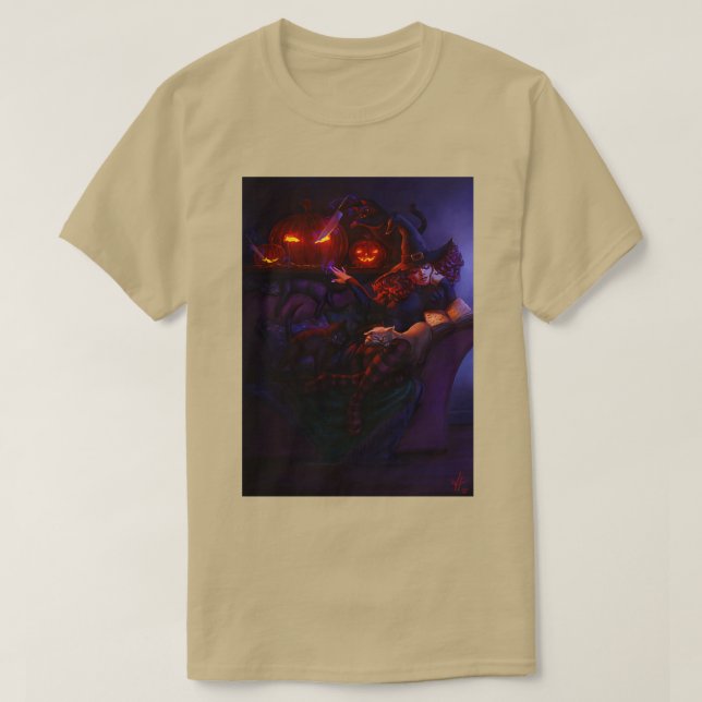Halloween Witch T Shirt (Design framsida)
