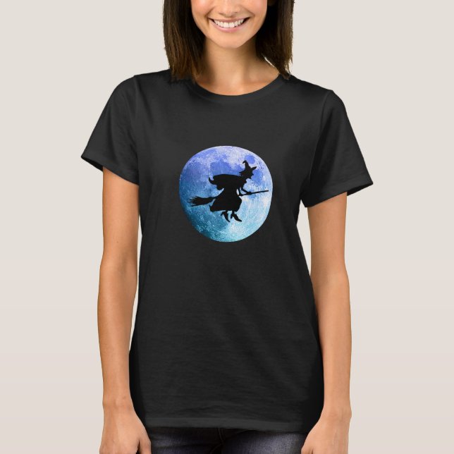 Halloween Witch T Shirt (Framsida)