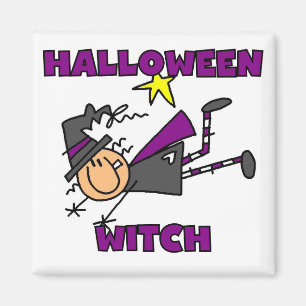 Halloween Witch T-shirts och presenter Magnet