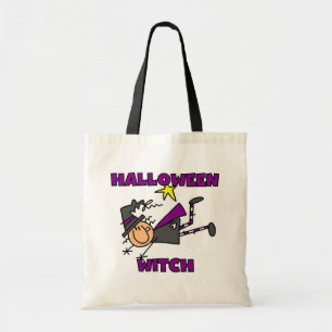 Halloween Witch T-shirts och presenter Tygkasse