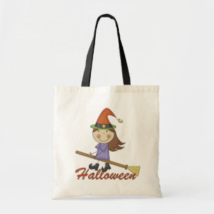 Halloween Witch T-shirts och presenter Tygkasse