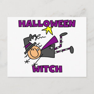 Halloween Witch T-shirts och presenter Vykort