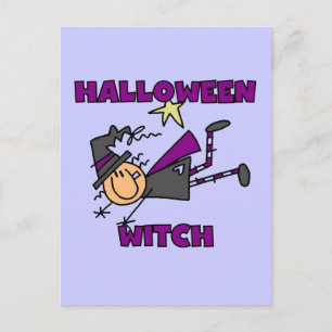 Halloween Witch T-shirts och presenter Vykort