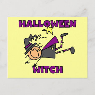 Halloween Witch T-shirts och presenter Vykort