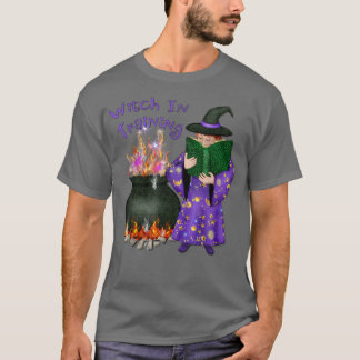 Halloween Witch under träning t Shirt