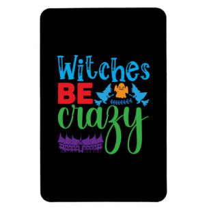 Halloween Witch, var galen Magnet