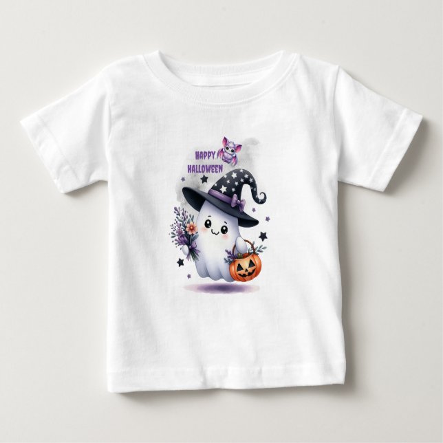 Halloween Witch Witchcraft Wizards Castle T Shirt (Framsida)