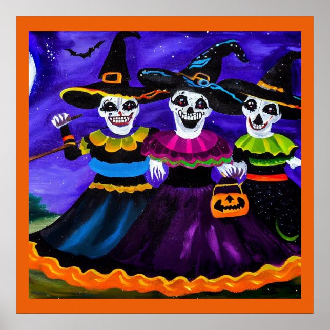 Halloween - Witches 2 Poster (Framsidan)