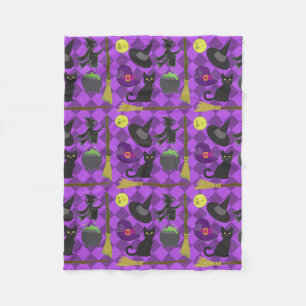 Halloween Witches Fleecefilt