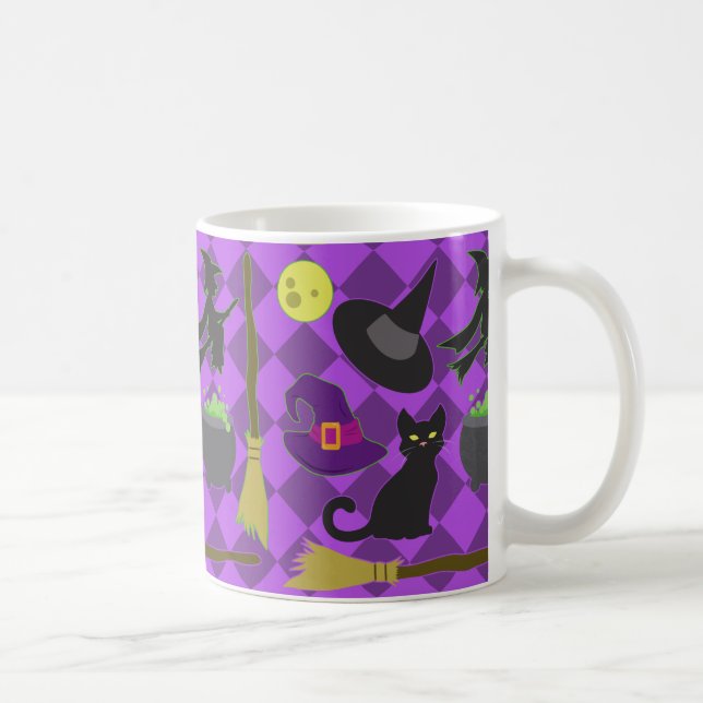 Halloween Witches Kaffemugg (Höger)