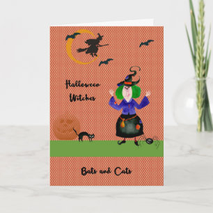 Halloween Witches Kort