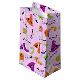 Halloween Witch's Hat Candy & Pumpkins