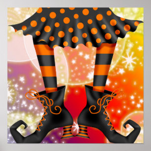 Halloween Witchy Ben - SRF Poster