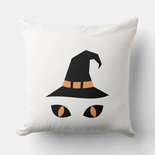 Halloween witchy cat kudde (Framsida)