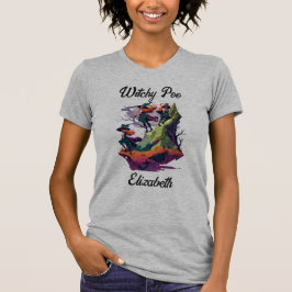 Halloween Witchy Poo Tee, personalize T Shirt
