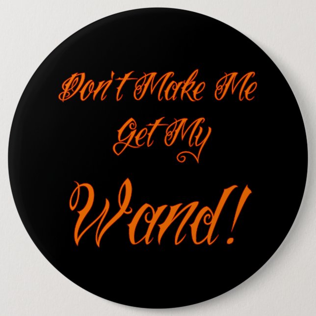 Halloween Witchy Quote Knapp (Framsida)