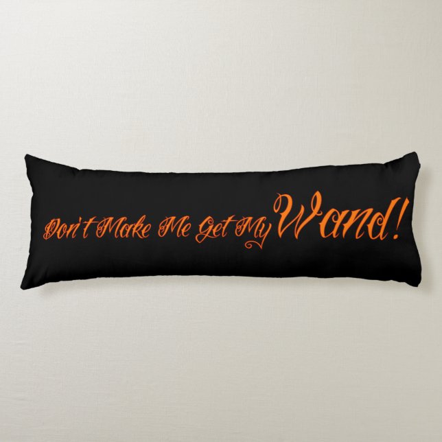 Halloween Witchy Quote Kroppskudde (Framsidan)