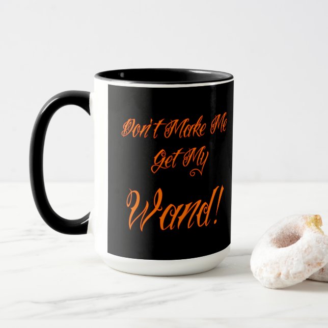 Halloween Witchy Quote Mugg (Med munk)