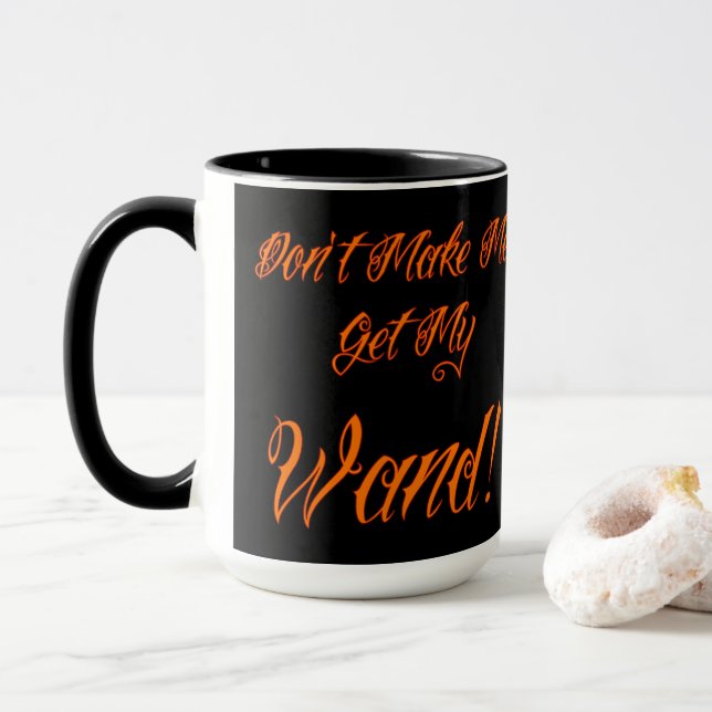 Halloween Witchy Quote Mugg (Med munk)