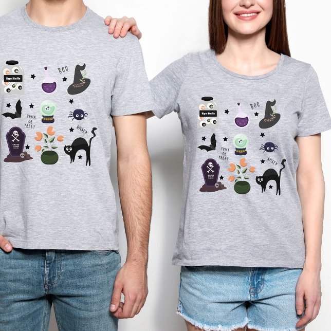Halloween Witchy T Shirt (Skapare uppladdad)