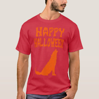Halloween Wolf Hallow Graveyard Pumpkin Dead Creep T Shirt
