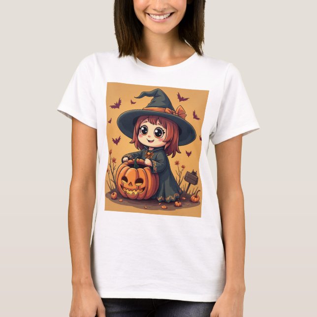 Halloween Women's Basic T-Shirt (Framsida)
