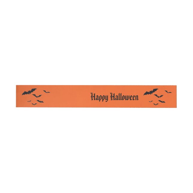Halloween Wraparound-adressetikett Etikettband (Individuell)