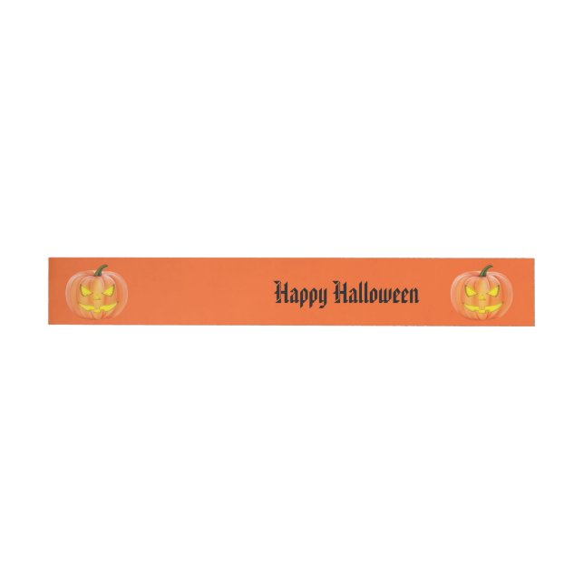 Halloween Wraparound-adressetikett Etikettband (Individuell)