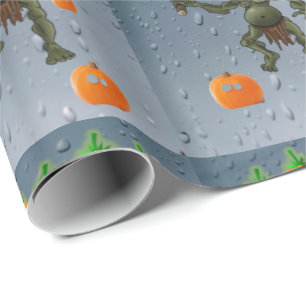 Halloween Wrapping Papper, Goblin Presentpapper