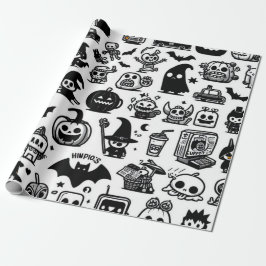 Halloween Wrapping Papper Presentpapper