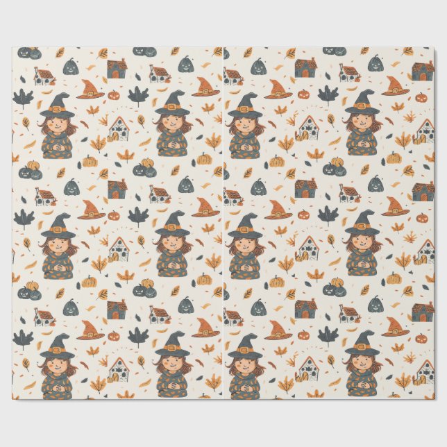 Halloween Wrapping Papper Presentpapper (Seam)