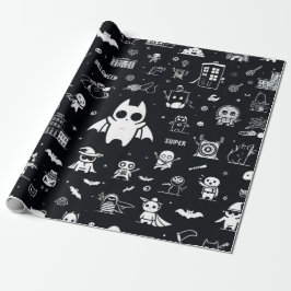Halloween Wrapping Papper Presentpapper