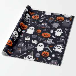Halloween Wrapping Papper Presentpapper