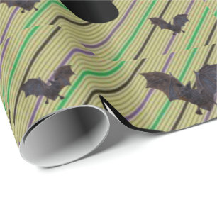 Halloween Wrapping Papper, svart katt Presentpapper
