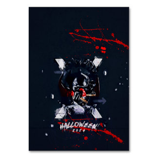Halloween X party tiket Bordsnummer