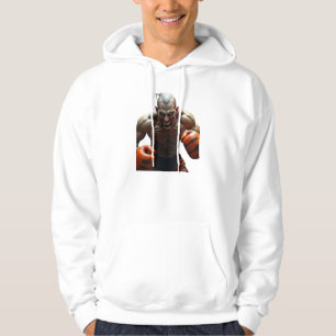 Halloween Zombie Boxer - Bekämpning av sportdesign Hoodie